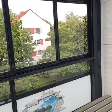 Wohnung Meeresbrise 48 Qm Mit Balkon Rostock Exterior photo